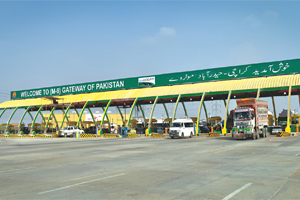 m9 motorway toll plaza